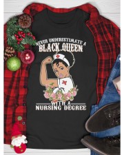 With A Nursing Degree Classic T-Shirt custom-t-shirts-classic-lifestyle-front-353
