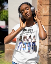 Catch Flights Not Feelings Classic T-Shirt apparel-ladies-t-shirt-lifestyle-front-84