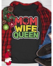 Mom Wife Queen Classic T-Shirt custom-t-shirts-classic-lifestyle-front-353