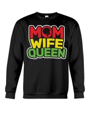 Mom Wife Queen Crewneck Sweatshirt tile