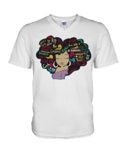 Let It Grow V-Neck T-Shirt tile