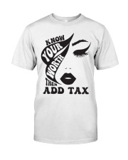 Your Worth Classic T-Shirt front