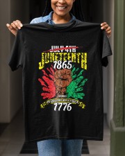 Juneteenth 1865 Classic T-Shirt apparel-classic-tshirt-lifestyle-front-129