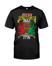 Juneteenth 1865 Classic T-Shirt front