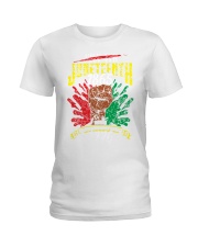 Juneteenth 1865 Ladies T-Shirt tile