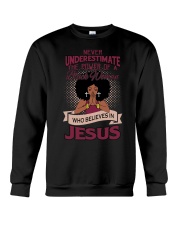 Never Underestimate Crewneck Sweatshirt tile