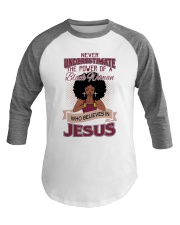 Never Underestimate Baseball Tee tile