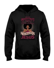 Never Underestimate Hooded Sweatshirt tile