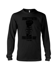 Juneteenth Freedom Day Long Sleeve Tee tile