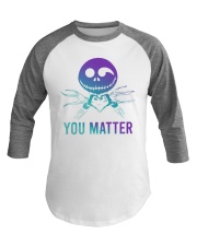 You Matter Suicide Prevention Baseball Tee tile