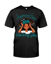 Aquarius Queen Classic T-Shirt front