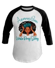 Aquarius Queen Baseball Tee tile