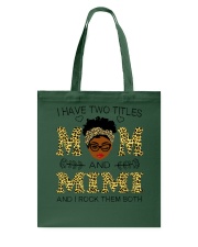 Mom And Mimi Tote Bag tile