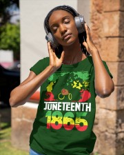 Juneteenth 1865 Classic T-Shirt apparel-ladies-t-shirt-lifestyle-front-84