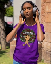 Juneteenth 4 Classic T-Shirt apparel-ladies-t-shirt-lifestyle-front-83