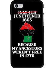 Juneteenth 1865 Phone Case tile