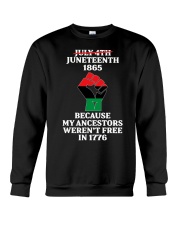 Juneteenth 1865 Crewneck Sweatshirt tile