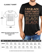 I Am Black Every Month Classic T-Shirt custom-t-shirts-classic-lifestyle-front-198