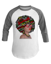 Juneteenth Baseball Tee tile