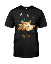 Cat There Is No Place Classic T-Shirt tile