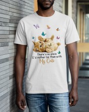 Cat There Is No Place Classic T-Shirt apparel-classic-tshirt-lifestyle-front-40