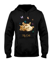 Cat There Is No Place Hooded Sweatshirt tile