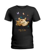 Cat There Is No Place Ladies T-Shirt tile