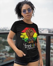 Juneteenth Freeish Classic T-Shirt apparel-classic-tshirt-lifestyle-front-250