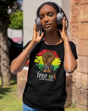 Juneteenth Freeish Classic T-Shirt apparel-ladies-t-shirt-lifestyle-front-83