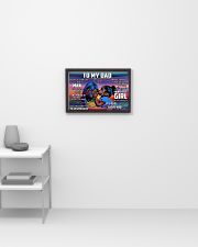 To My Dad 17x11 Poster poster-landscape-17x11-lifestyle-04