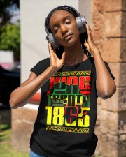 Juneteenth 1865 Classic T-Shirt apparel-ladies-t-shirt-lifestyle-front-84