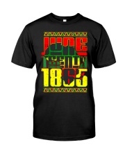 Juneteenth 1865 Classic T-Shirt front