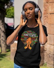 Juneteenth Classic T-Shirt apparel-ladies-t-shirt-lifestyle-front-83