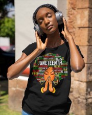 Juneteenth Classic T-Shirt apparel-ladies-t-shirt-lifestyle-front-84