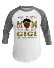 Mom And Gigi Baseball Tee tile