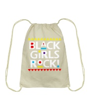 Black Girls Rock Drawstring Bag tile