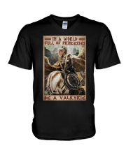 Be A Valkyrie V-Neck T-Shirt tile
