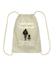 Father And Daughter Black Pride Drawstring Bag tile