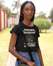 Father And Daughter Black Pride Classic T-Shirt apparel-ladies-t-shirt-lifestyle-front-85