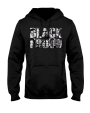 Black And Proud Hooded Sweatshirt tile