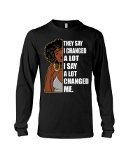I Changed A Lot Long Sleeve Tee tile