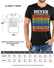 Never Apologize For Classic T-Shirt custom-t-shirts-classic-lifestyle-front-198
