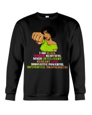 I Am Black Woman Crewneck Sweatshirt tile