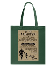 To My Daughter Tote Bag tile