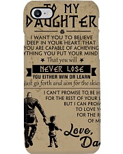 To My Daughter Phone Case tile