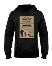 To My Daughter Hooded Sweatshirt tile