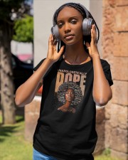 Unapologetically Dope Classic T-Shirt apparel-ladies-t-shirt-lifestyle-front-83