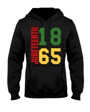 Juneteenth 1865 3 Hooded Sweatshirt tile