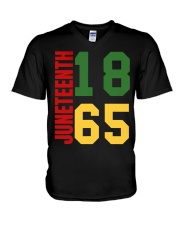 Juneteenth 1865 3 V-Neck T-Shirt tile