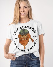 Viking Leif Erikson Classic T-Shirt apparel-classic-tshirt-lifestyle-front-100